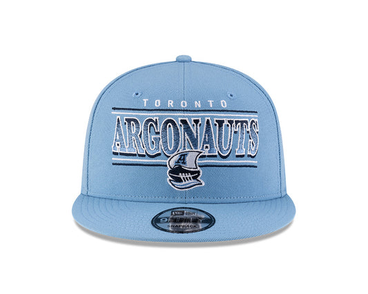 TORONTO ARGONAUTS CFL 2025 New Era 9FIFTY Snapback Hat - Sky Blue