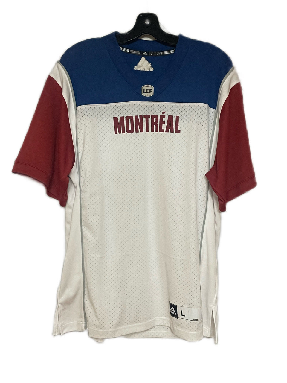 Montreal Alouettes Adidas CFL Vintage Replica Jersey -White - Pro League Sports Collectibles Inc.