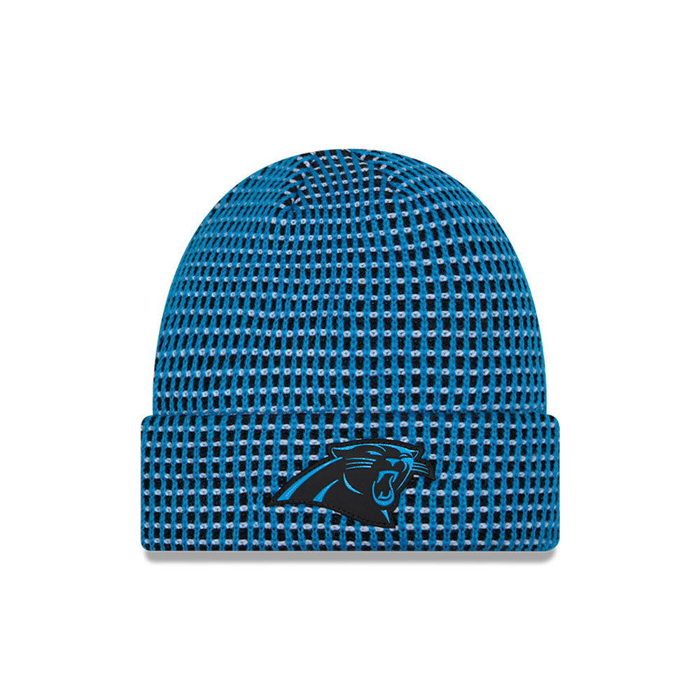 Carolina Panthers 2026 New Era NFL Sideline Cold Weather Cuff Knit Toque - Blue