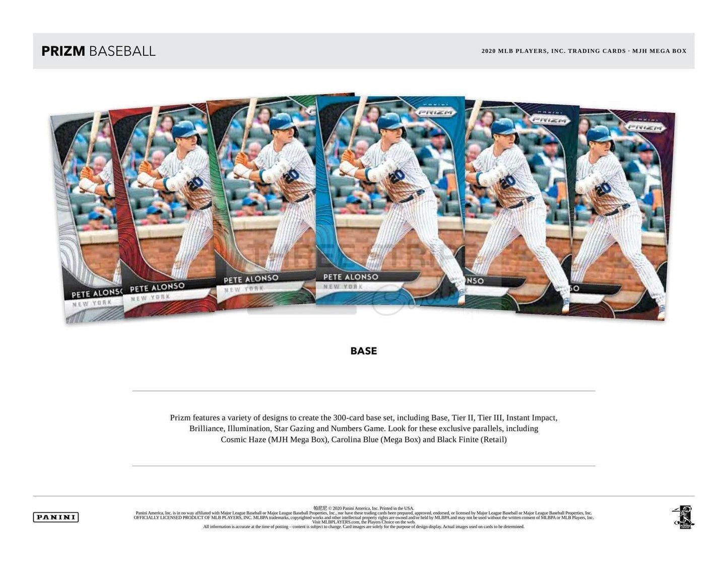 Panini Prizm 2020 Major League Baseball Mega Box