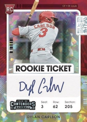 2021 Panini Contenders Baseball Hobby Box