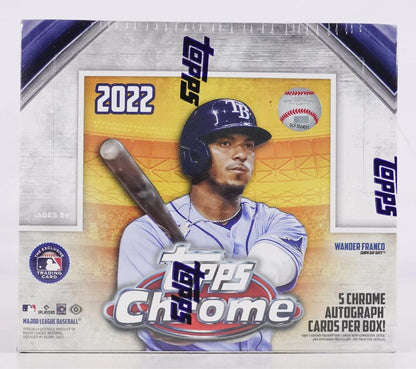 2022 Topps Chrome MLB Baseball Hobby Mega Box