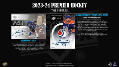 2023-24 Premier Upper Deck Hockey Cards Hobby Box