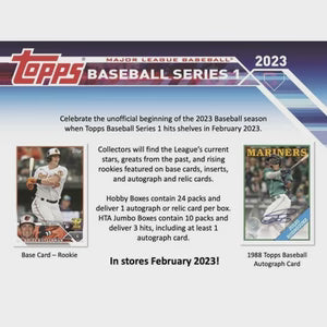 2023 Topps Series One Baseball Hobby Box