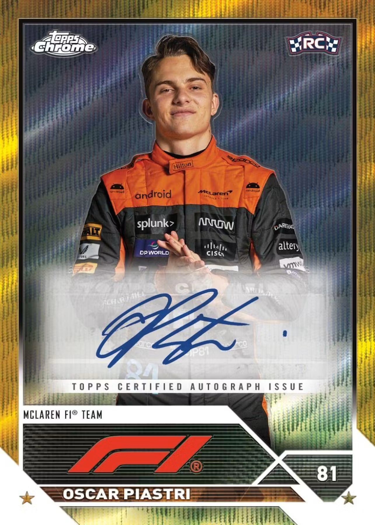2023 Topps Chrome Formula 1 Hobby Box