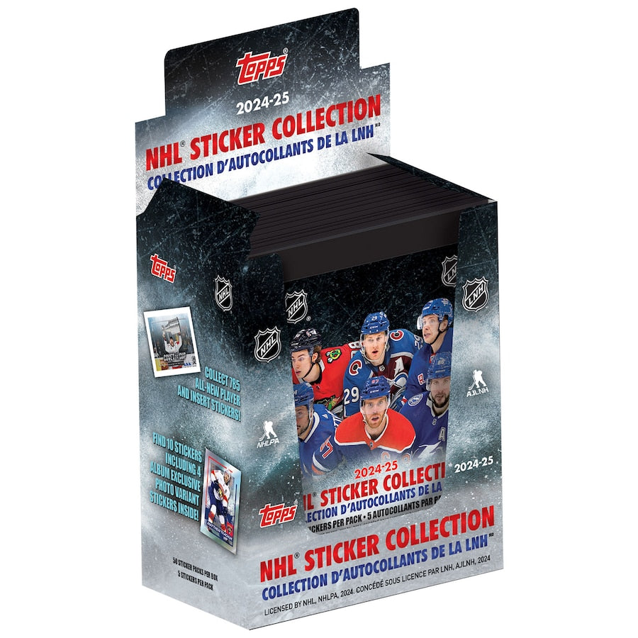 Topps NHL 2024-25 Hockey Stickers Box