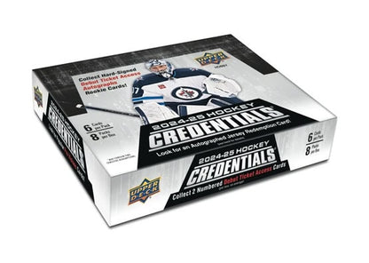 2024-25 Upper Deck Credentials Hockey Cards Hobby Box