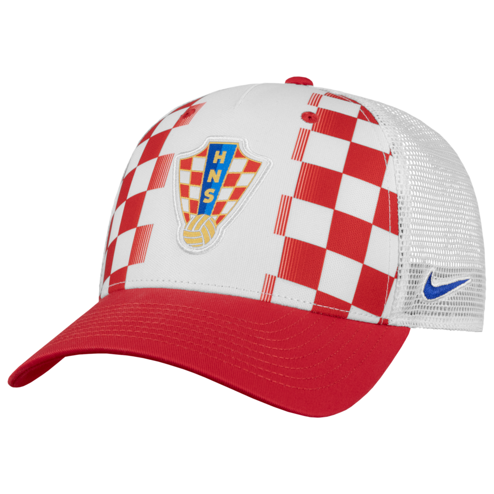 Croatia National Soccer Team Nike Adjustable Trucker Rise Cap