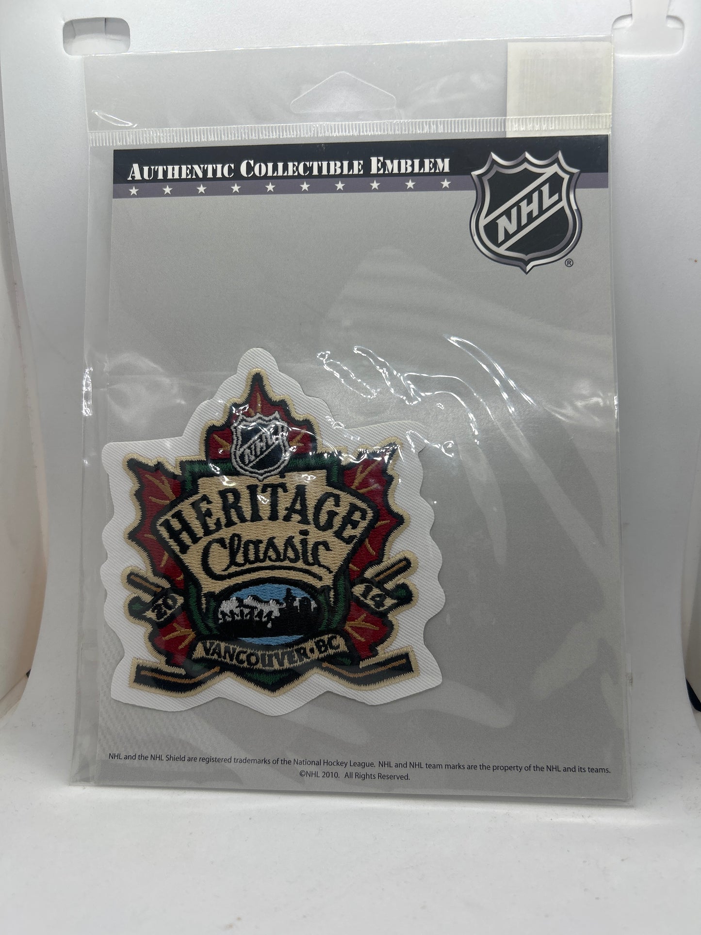 NHL Heritage Classic Vancouver BC 2014 Patch