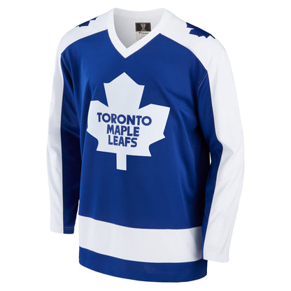 Toronto Maple Leafs Vintage Fanatics Branded Blue Premier Breakaway Jersey - Blank - Pro League Sports Collectibles Inc.