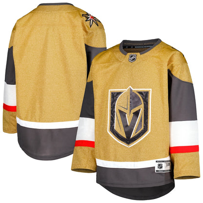 Youth Vegas Golden Knights Premier Home Jersey - Gold