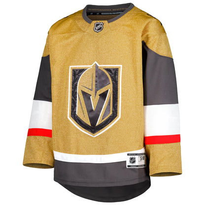 Youth Vegas Golden Knights Premier Home Jersey - Gold