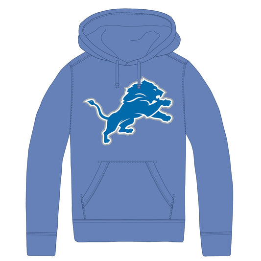 Detroit Lions 47 Brand Imprint Baby Blue Hoodie