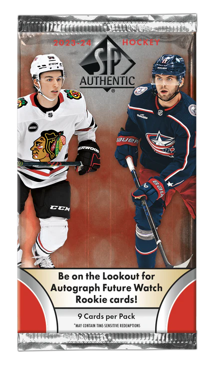 2023-24 Upper Deck SP Authentic Hockey Cards Hobby Box