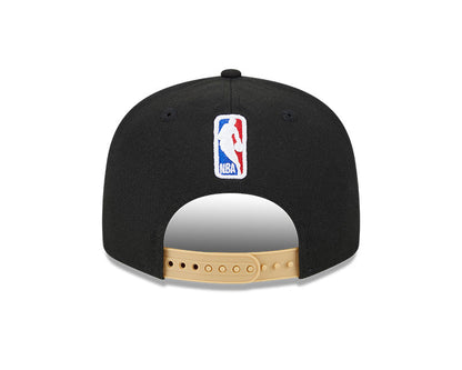 Toronto Raptors New Era City Edition 23/24 9Fifty Snapback- Black/Gold - Pro League Sports Collectibles Inc.