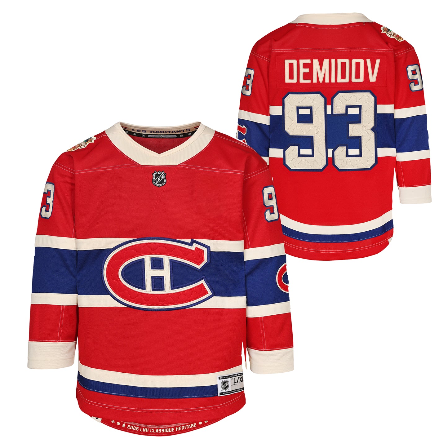 Toddler Montreal Canadiens Ivan Demidov #93 Outerstuff 2026 NHL Heritage Classic Jersey - Red