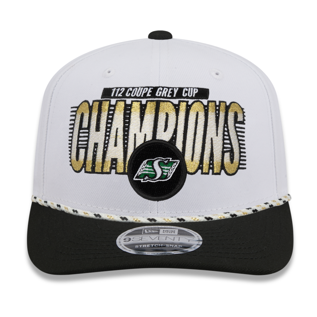 Saskatchewan Roughriders 2025 - 112 Grey Cup Championship New Era Locker Room Hat