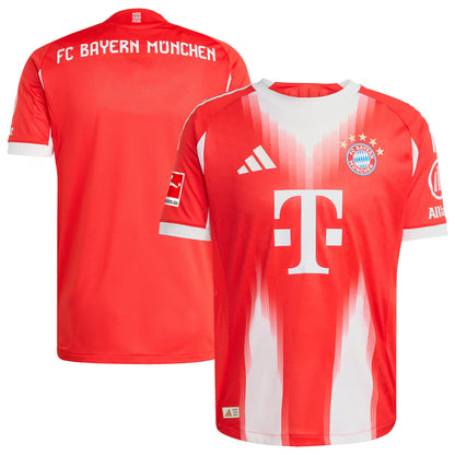 Bayern Munich Adidas 2025/26 Home Replica Jersey - Red
