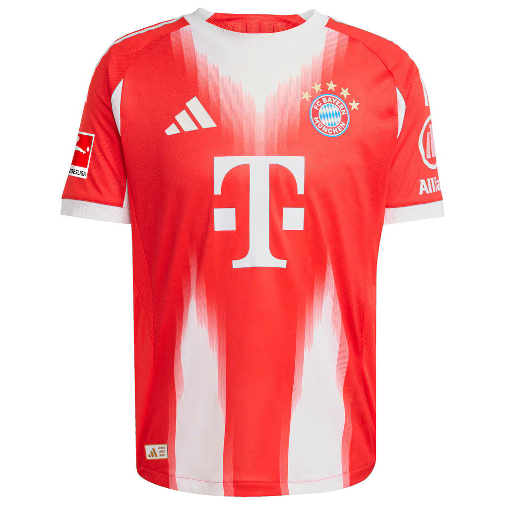Bayern Munich Adidas 2025/26 Home Replica Jersey - Red