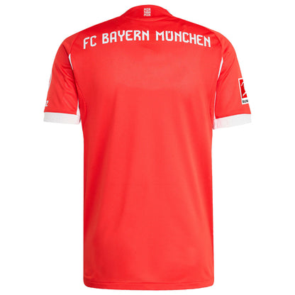 Bayern Munich Adidas 2025/26 Home Replica Jersey - Red