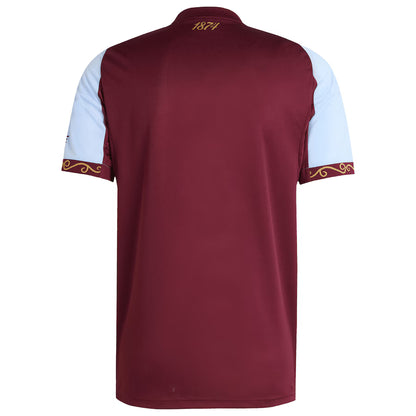 Aston Villa FC Adidas 2025/26 Home Replica Jersey - Claret