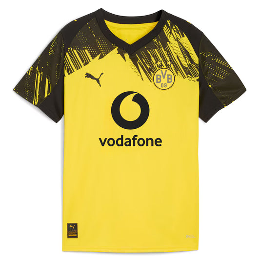 Youth Borussia Dortmund BVB Puma 2025/26 Home Replica Jersey - Yellow