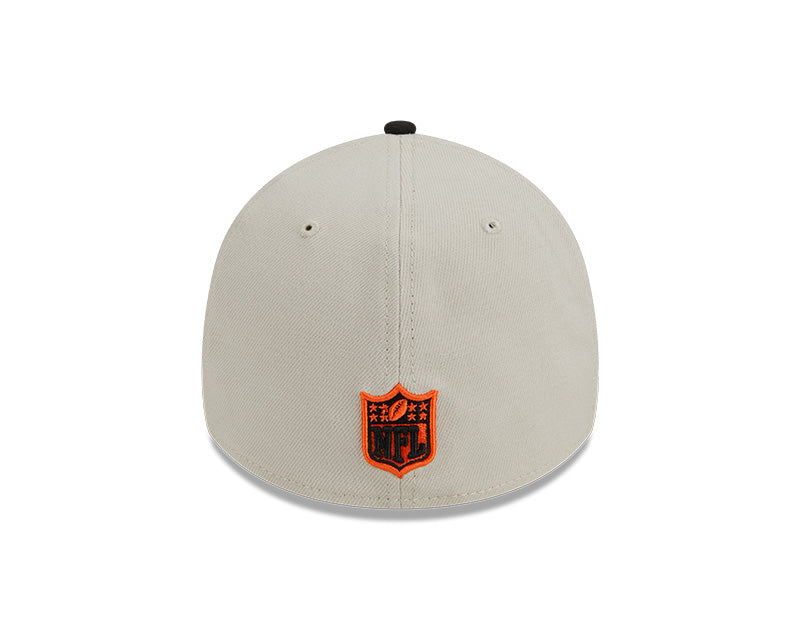 Cincinnati Bengals New Era 2023 Historic Sideline 39THIRTY Flex Hat - Cream/Black - Pro League Sports Collectibles Inc.