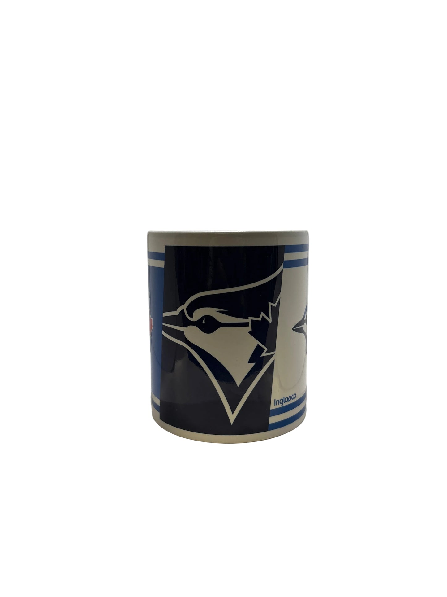 Toronto Blue Jays Triple Logo 11oz Sublimated Mug - White/Blue