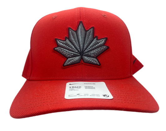 Team Canada Hockey Nike Classic 99 Adjustable Hat - Red
