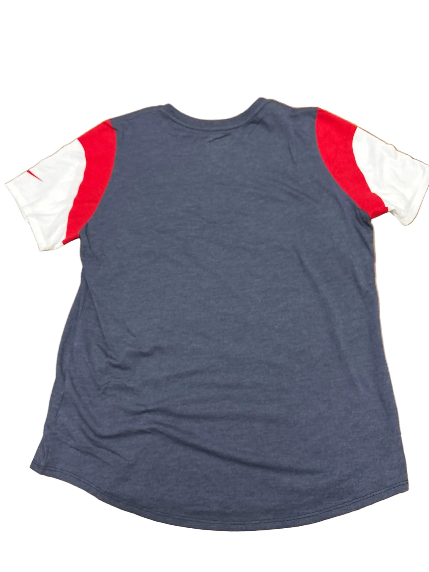 Women's New England Patriots Nike Tri-Color T-shirt - Blue, Red ,Navy