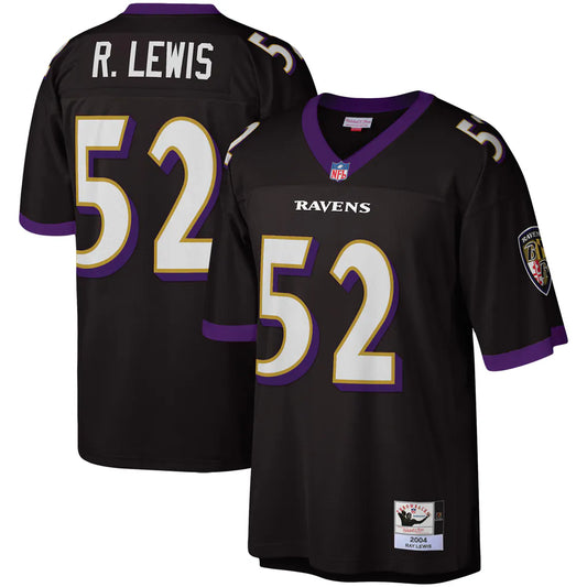 Ray Lewis #52 Baltimore Ravens 1994 Mitchell & Ness Retired Legacy Jersey - Black