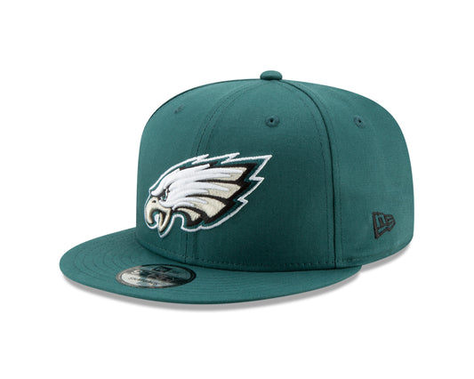 Philadelphia Eagles New Era NFL Basic 9FIFTY Adjustable Snapback Hat - Green