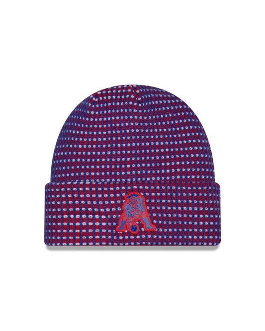 New England Patriots 2026 New Era NFL Sideline Cold Weather Cuff Knit Toque - Historic