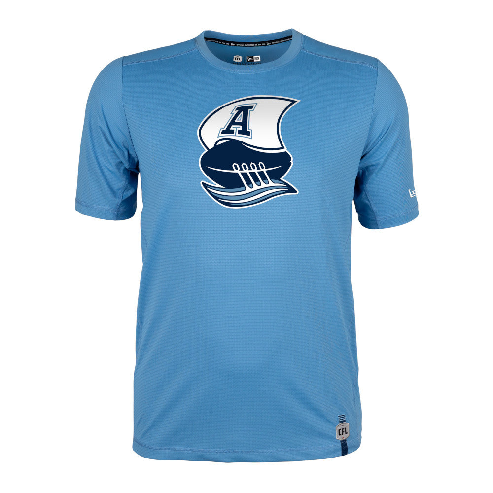 Toronto Argonauts Equipment 2025 New Era T-Shirt  - Light Blue