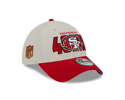 San Francisco 49ers New Era 2023 NFL Draft 39THIRTY Flex Hat - Cream - Pro League Sports Collectibles Inc.