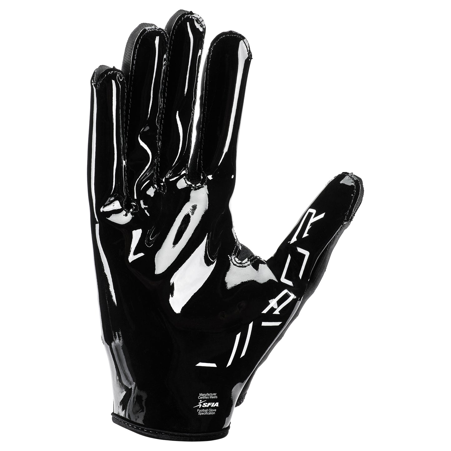 Jet Black Nike Vapor Football Gloves