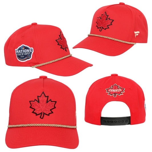 Youth Team Canada 4 Nations Face-Off 2025 Aframe Snapback