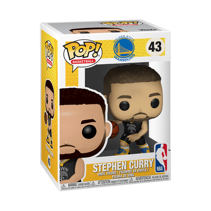NBA POP! Funko Golden State Warriors Stephen Curry Vinyl Figure #43