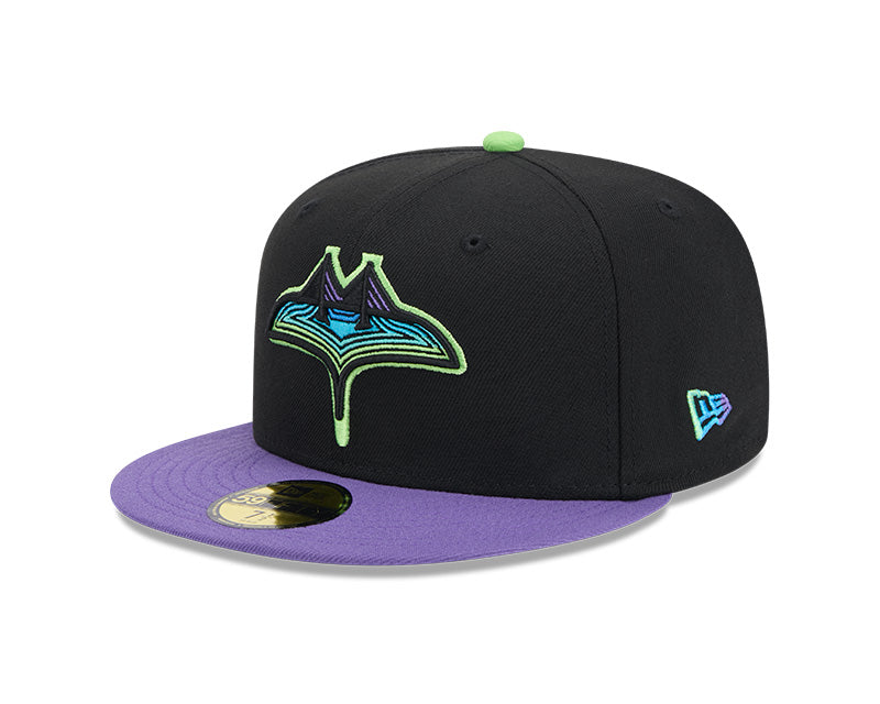 Tampa Bay Rays New Era 2024 City Connect Authentic Collection On-Field 59FIFTY Fitted Hat - Pro League Sports Collectibles Inc.