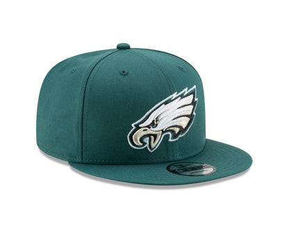 Philadelphia Eagles New Era NFL Basic 9FIFTY Adjustable Snapback Hat - Green