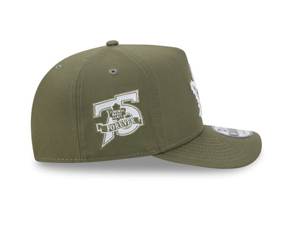 Toronto Maple Leafs New Era 9Fifty A-Frame 75th Forever Snapback Hat - Olive