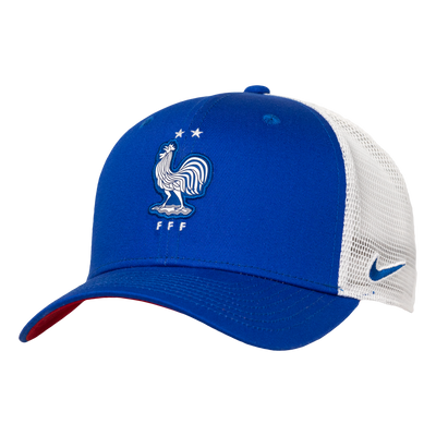 France Soccer 2024 Nike Royal Blue Trucker Cap