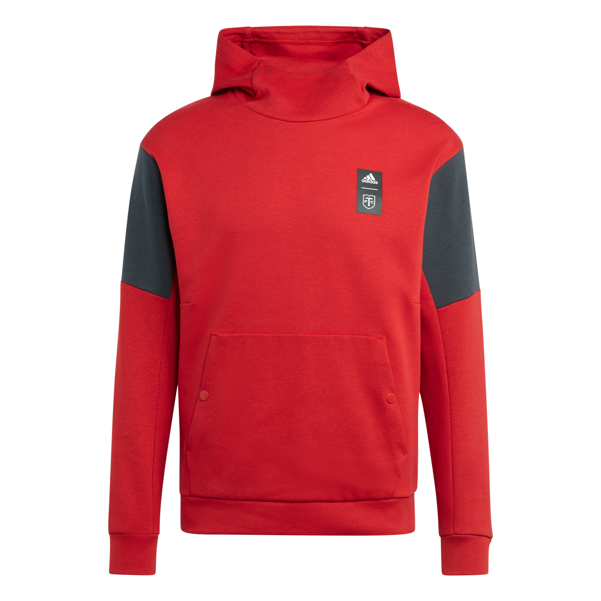 Toronto FC adidas Red Travel Pullover Hoodie Proleaguesports