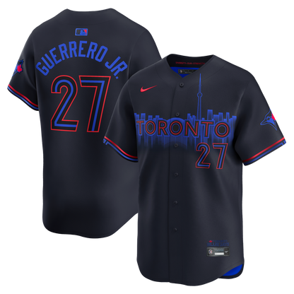 Toronto Blue Jays City Connect Vladimir Guerrero #27 Nike Replica Team Jersey - Pro League Sports Collectibles Inc.