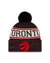 Toronto Raptors New Era Sports Cuff Knit Pom Toque