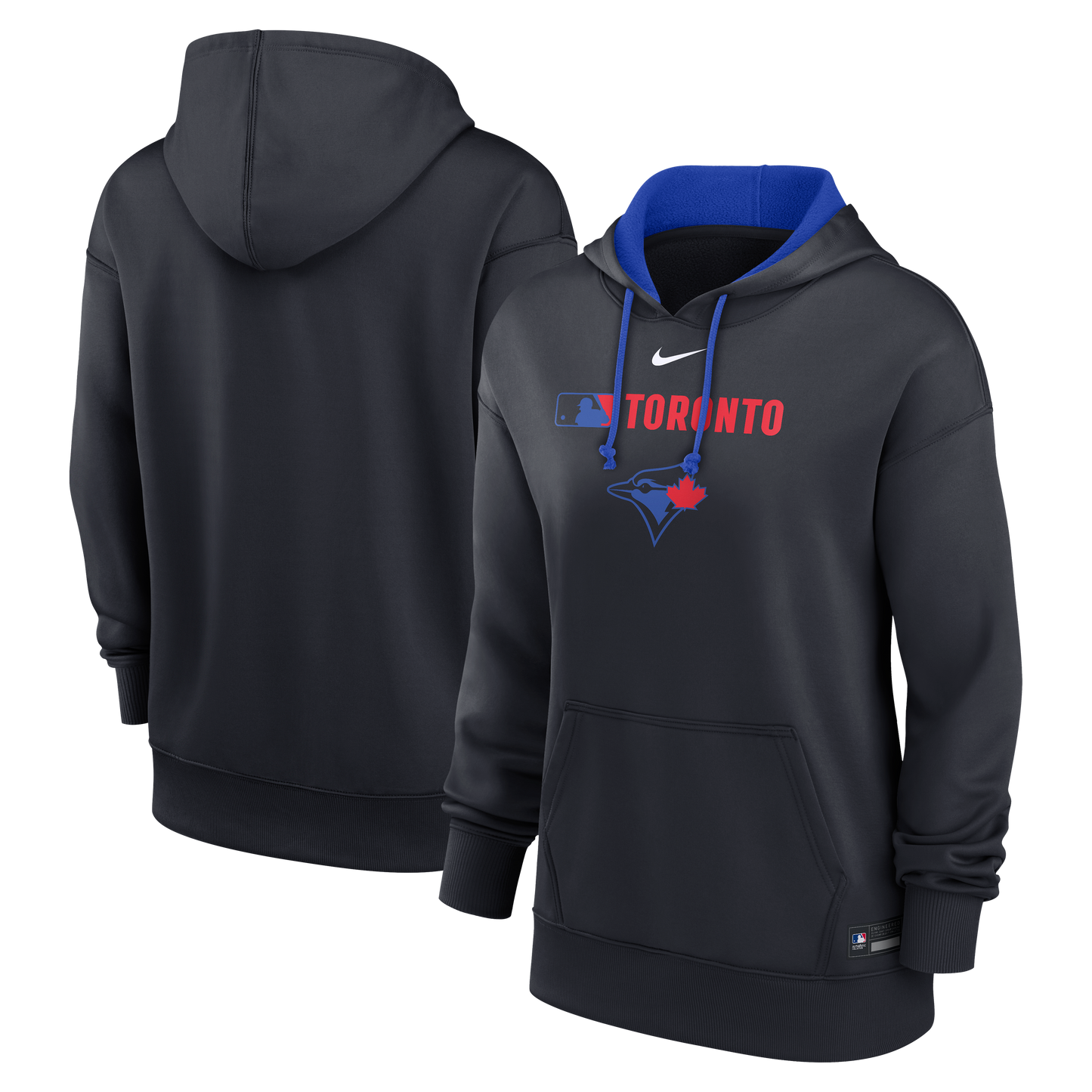 Women's Toronto Blue Jays Nike Authentic Collection City Connect Performance Pullover Hoodie