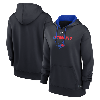 Women's Toronto Blue Jays Nike Authentic Collection City Connect Performance Pullover Hoodie