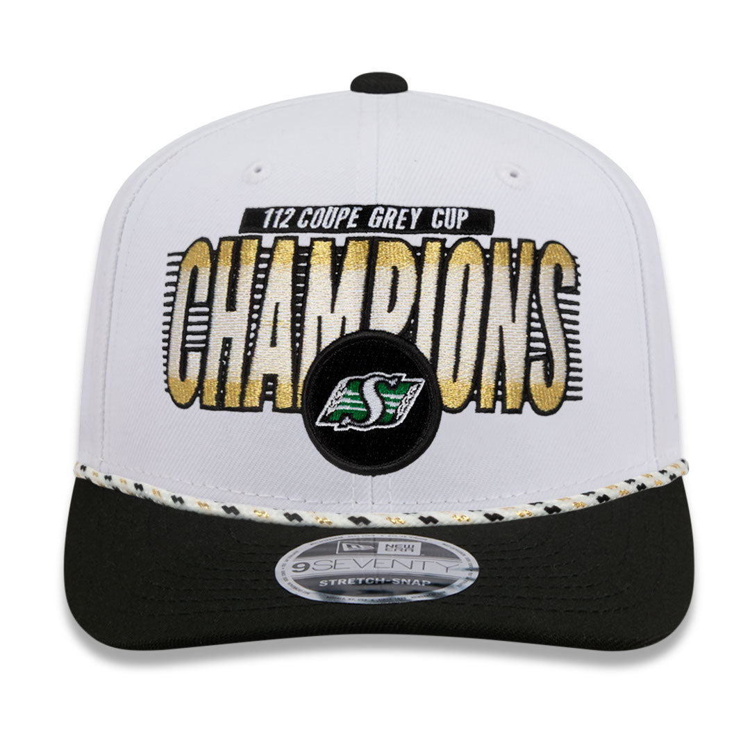 Saskatchewan Roughriders 2025 - 112 Grey Cup Championship New Era Locker Room Hat