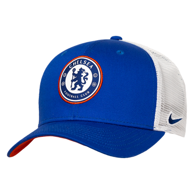 Chelsea FC 2024 Nike Royal Blue Trucker Cap