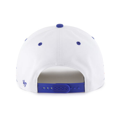 Toronto Blue Jays 47' Brand Diamond Cut Hitch Snapback Hat - White